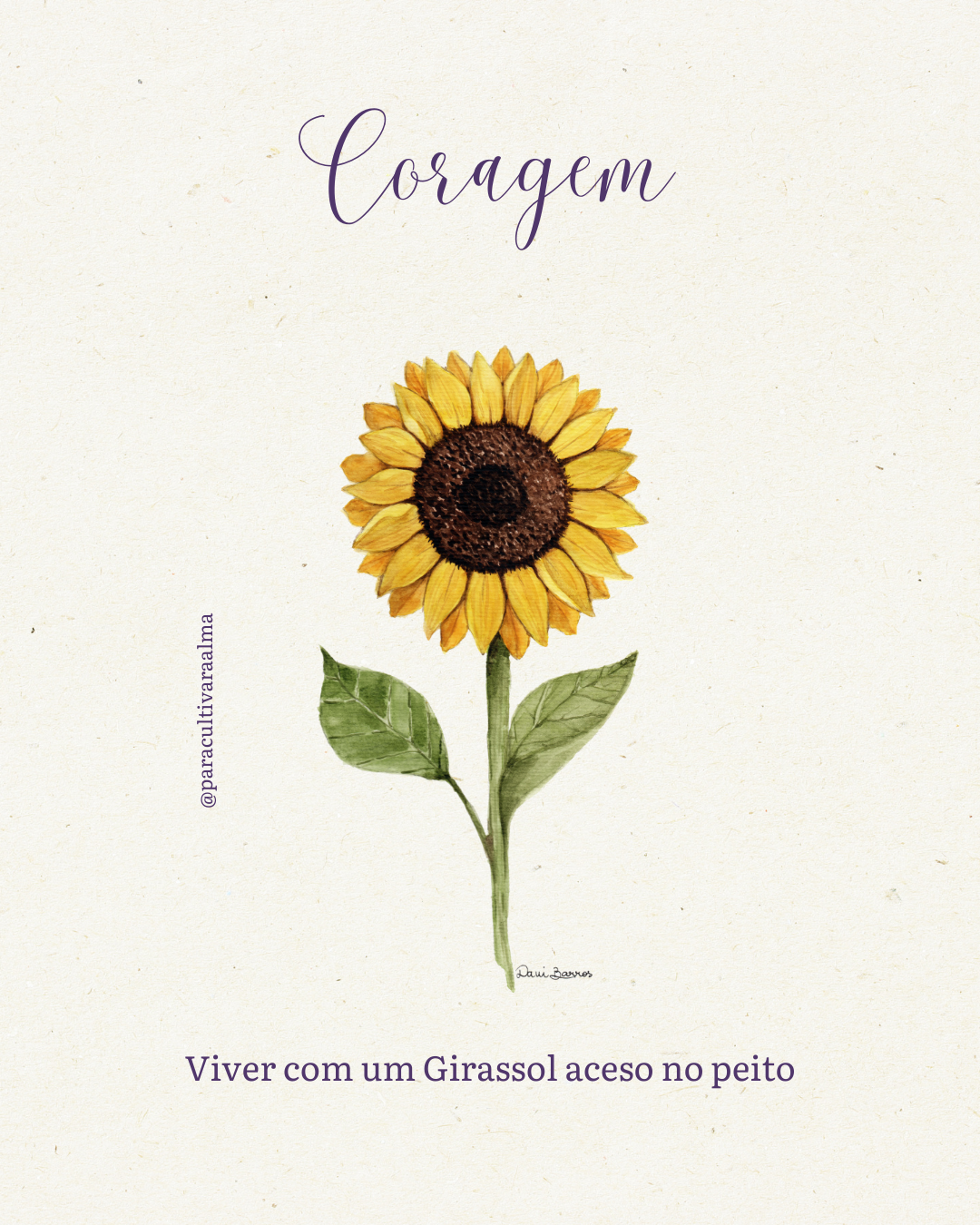 Aquarela de girassol da trilha — 9